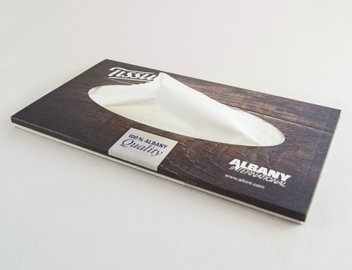 Tissue-Imagebroschüre für Albany International